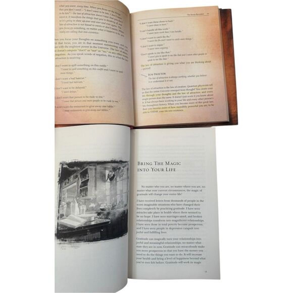 The Secret & The Magic by Rhonda Byrne Law of Attraction Success - LOT, 2 BOOKS - Picture 3 of 4